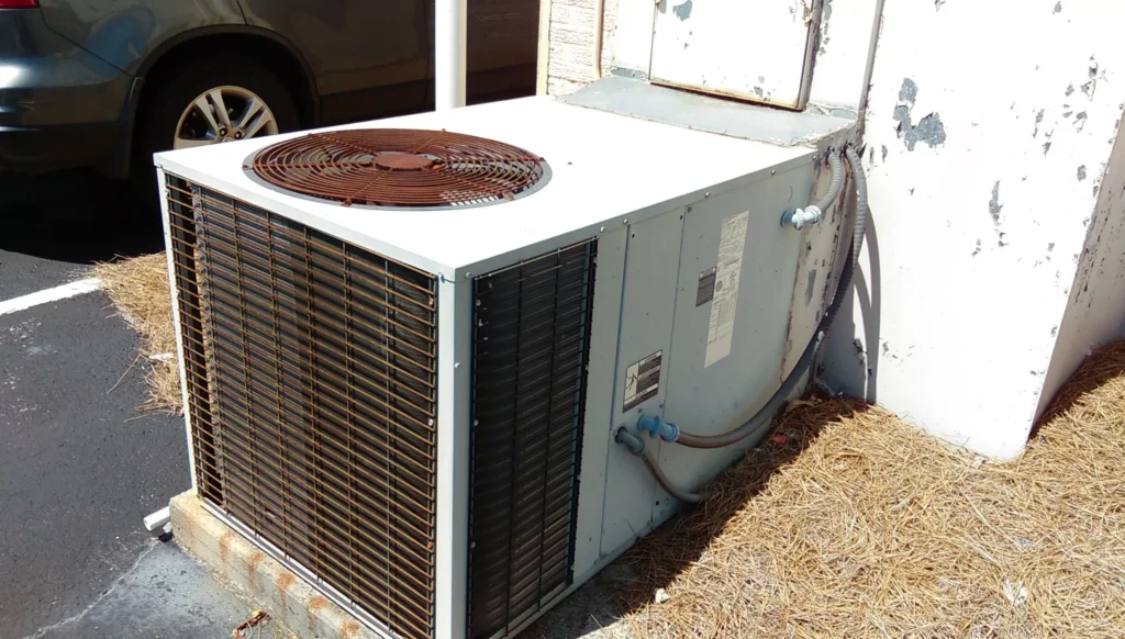 old heat pump