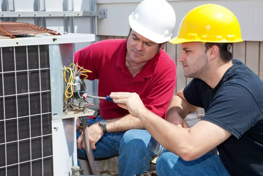 HVAC repairmen
