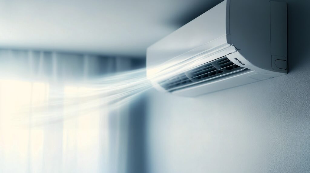 modern air conditioning unit